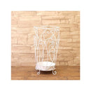 傘立て 傘たて クラシック ヨーロピアン 北欧 レトロ アンティーク調 おしゃれ お洒落 ブラック 黒 ホワイト 白 姫系 インテリア ガーリー フェミニン 玄関 【納期C】【akz-jr2575】