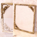 ディスプレイフレーム 飾り棚 装飾 ディスプレーボード ヨーロピアン調 アンティーク加工 インテリア おしゃれ 姫系 インテリア かわいい 【納期C】【akz-k31w219jr】