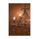 シャンデリア 照明 LED電球対応 4灯 おしゃれ シーリング ライト 天井 スタイリッシュ ゴージャス 豪華 上品 重厚感 アンティーク風 【納期C】【akz-kishi-p4d】