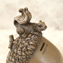 貯金箱 おしゃれ リス 置き物 インテリア かわいい オブジェ 大人 小銭 壊さない 壊さず取り出せる 動物 アニマル 北欧 雑貨 子供部屋 【納期C】【akz-kstmb201513】