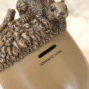 貯金箱 おしゃれ リス 置き物 インテリア かわいい オブジェ 大人 小銭 壊さない 壊さず取り出せる 動物 アニマル 北欧 雑貨 子供部屋 【納期C】【akz-kstmb201513】