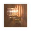 ウォールライト ランプ 1灯 壁面 壁 おしゃれ ゴージャス 上向き 下向き レトロ アンティーク調 上品 シンプル 姫系 ガーリー クリスタル 【納期C】【akz-lary-w1d】