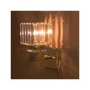 ウォールライト ランプ 1灯 壁面 壁 おしゃれ ゴージャス 上向き 下向き レトロ アンティーク調 上品 シンプル 姫系 ガーリー クリスタル 【納期C】【akz-lary-w1d】