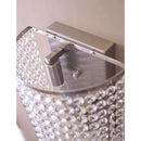 ウォールライト ウォールランプ 2灯 シャンデリア 壁面 壁 おしゃれ ゴージャス 下向き 照明 インテリア 上品 姫系 ガーリー フェミニン 【納期C】【akz-lexi-w2d】