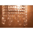 ウォールライト ウォールランプ 2灯 シャンデリア 壁面 壁 おしゃれ ゴージャス 下向き 照明 インテリア 上品 姫系 ガーリー フェミニン 【納期C】【akz-lexi-w2d】