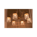 シャンデリア 照明 LED電球対応 6灯 おしゃれ シーリング ライト 天井 スタイリッシュ ゴージャス 豪華 重厚感 アンティーク調 レトロ風 【納期C】【akz-linda-p6d-gold】