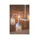 シャンデリア 白 ホワイト 照明 LED電球対応 6灯 おしゃれ シーリング ライト 天井 ゴージャス 豪華 上品 重厚感 アンティーク レトロ 【納期C】【akz-linda-p6d-white】