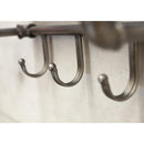 ウォールシェルフ 壁 棚 おしゃれ ブルックリンテイスト ラック 配管モチーフ ヴィンテージ調 インダストリアル インテリア 鉄製 重厚 【納期C】【akz-lja151295a】