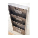 レターラック 壁掛け ウォールラック 壁面 収納 棚 インダストリアル ブルックリン 男前 インテリア 理系 レトロ アンティーク調 おしゃれ 【納期C】【akz-lja151297-1】