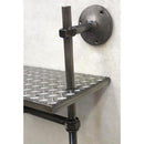 ウォールシェルフ おしゃれ インダストリアル アメリカン 西海岸 ブルックリン 壁面 棚 飾り ウオールシェルフ 取り付け 水道管 モチーフ 【納期C】【akz-lja160121】