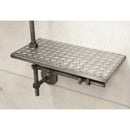 ウォールシェルフ おしゃれ インダストリアル アメリカン 西海岸 ブルックリン 壁面 棚 飾り ウオールシェルフ 取り付け 水道管 モチーフ 【納期C】【akz-lja160121】