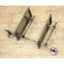 ウォールシェルフ おしゃれ インダストリアル アメリカン 西海岸 ブルックリン 壁面 棚 飾り ウオールシェルフ 取り付け 水道管 モチーフ 【納期C】【akz-lja160121】