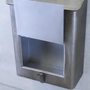 ポスト 郵便ポスト 郵便受け 玄関 門柱 インダストリアル おしゃれ スタイリッシュ シンプル かっこいい ブルックリン ビンテージ 壁付け 【納期C】【akz-lja22by-001】