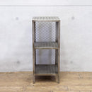 ラック 棚 収納棚 オープンラック 2段 メタル インダストリアル おしゃれ シンプル かっこいい ブルックリン リビング 玄関 倉庫 ガレージ 【納期C】【akz-lja22by-002】