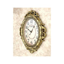 ウォールクロック おしゃれ アンティーク調 北欧 ゴージャス ヨーロピアン デザイン モダン 掛け時計 壁掛け アナログ 無音 静か 連続秒針 【納期C】【akz-ls-8209l-dgold】