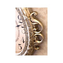 壁時計 壁掛け時計 無音 連続秒針 ウォールクロック ヨーロピアン ビクトリアン調 フランス ニース リゾートホテル ネグレスコ デザイン 【納期C】【akz-ls-8209l】