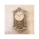 掛け時計 ビクトリアン調 壁掛け ウォールクロック ヨーロピアン アンティーク調 おしゃれ ゴージャス 無音 連続秒針 イタリア風 ミラノ風 【納期C】【akz-ls-b8227ny】