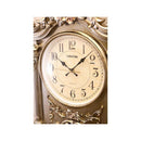 掛け時計 ビクトリアン調 壁掛け ウォールクロック ヨーロピアン アンティーク調 おしゃれ ゴージャス 無音 連続秒針 イタリア風 ミラノ風 【納期C】【akz-ls-b8227ny】