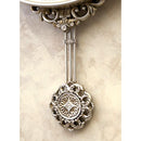 掛け時計 振り子 ビクトリアン調 壁掛時計 ウォールクロック ヨーロピアン アンティーク おしゃれ 無音 連続秒針 イタリア フィレンツェ風 【納期C】【akz-ls-bd8289ny-gd】