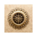 掛け時計 ビクトリアン調 壁掛け ウォールクロック ヨーロピアン アンティーク おしゃれ ゴージャス 高級感 無音 連続秒針 盤面 ゴールド 【納期C】【akz-ls-bq8110ny】