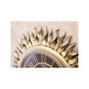 掛け時計 ビクトリアン調 壁掛け ウォールクロック ヨーロピアン アンティーク おしゃれ ゴージャス 高級感 無音 連続秒針 盤面 ゴールド 【納期C】【akz-ls-bq8110ny】