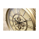 掛け時計 ビクトリアン調 壁掛時計 インパクト アクセント インテリア 円形 丸型 おしゃれ 高級感 無音 連続秒針 イタリア フィレンツェ風 【納期C】【akz-ls-fb8199by-gd】