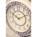 掛け時計 壁掛け 時計 無音 連続秒針 ウォールクロック 豪華 おしゃれ 北欧 ヨーロピアン ゴージャス ビクトリアン調 インテリア オシャレ 振り子 白 ホワイト 【納期C】【akz-ls-fbd8134ml】