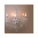 シャンデリア led 5灯 照明 天井 吊下げ ペンダントライト ヨーロピアン 高級感 おしゃれ オシャレ 姫系 ガーリー ロマンチック 北欧 【納期C】【akz-melisa-p5d】