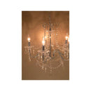 シャンデリア led 5灯 照明 天井 吊下げ ペンダントライト ヨーロピアン 高級感 おしゃれ オシャレ 姫系 ガーリー ロマンチック 北欧 【納期C】【akz-melisa-p5d】