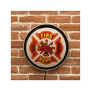 ウォールランプ アメリカ 星条旗 国旗 アメリカン 雑貨 ライト 照明 看板 サイン インテリア 飾り 装飾 円形 丸型 壁掛け 壁面 電光板 カフェ風 バー風 【納期C】【akz-mlg】