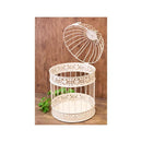 鳥かご ケージ 鳥カゴ バードケージ おしゃれ インテリア アンティーク風 フレンチ ヨーロピアン 大 小 サイズ ゲージ 飼育かご 籠 篭 【納期C】【akz-nbc302rd-w】