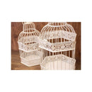 鳥かご 鳥カゴ バードケージ 鳥 おしゃれ アンティーク調 フレンチ ヨーロピアン 大 小 飼育 かご 姫系 ガーリー ロマンチック フェミニン 【納期C】【akz-nbc903hx-w】