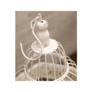 鳥かご 鳥カゴ バードケージ 鳥 おしゃれ アンティーク調 フレンチ ヨーロピアン 大 小 飼育 かご 姫系 ガーリー ロマンチック フェミニン 【納期C】【akz-nbc903hx-w】