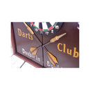 ダーツボード 矢付き おしゃれ インテリア オブジェ カフェ風 バー風 レトロ調 アメリカン アンティーク風 かっこいい 壁掛け 置き型 【納期C】【akz-nf2931】