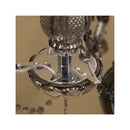 シャンデリア LED 3灯 照明 おしゃれ クラシック 古風 ヨーロピアン 天井照明 吊下げ ペンダントライト ランプ 軽量 軽い アンティーク調 【納期C】【akz-p-7356-3ab】