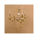 シャンデリア led おしゃれ モダン 3灯 クリスタル ガラス 照明 電気 電球 天井 吊下げ ゴージャス 高級感 アンティーク調 姫系 軽量 軽い 【納期C】【akz-p-7356-3cg】