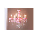 シャンデリア ピンク 姫系 ガーリー フェミニン 女の子 led対応 照明 おしゃれ ヨーロピアン 北欧 クラシック 上品 高級感 豪華 電気 【納期C】【akz-rosa-p6d-pink】