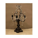 テーブルライト LED 対応 ガラス シャンデリア ４灯 テーブルランプ おしゃれ ヨーロピアン ゴージャス 豪華 フェミニン レトロ 北欧 アンティーク調 照明 卓上 【納期C】【akz-sdl1248】