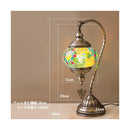 テーブルランプ テーブルライト モザイク レトロ おしゃれ led 対応 モザイクタイル モザイクガラス エキゾチック かわいい 置き型 照明 卓上 インテリア 【納期C】【akz-t012】