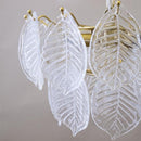 シャンデリア おしゃれ モダン 葉っぱ リーフ デザイン かわいい 珍しい 変わった形 スタイリッシュ 吊り下げ 照明 ペンダントライト 【納期C】【akz-tp08820-5hb】