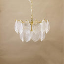 シャンデリア おしゃれ モダン 葉っぱ リーフ デザイン かわいい 珍しい 変わった形 スタイリッシュ 吊り下げ 照明 ペンダントライト 【納期C】【akz-tp08820-5hb】