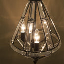 シャンデリア おしゃれ クリスタル デザイン かっこいい 珍しい 変わった 形 北欧 モダン 天井 吊り下げ 照明 ペンダントライト ブラック 【納期C】【akz-tp08895-3-hb】