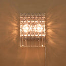 ウォールランプ led 照明 ライト 壁掛け 壁面 おしゃれ ヨーロピアン 北欧 クリスタル 高級感 姫系 ガーリー スタイリッシュ きらきら 【納期C】【akz-tusu-w2d】