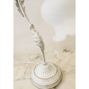 テーブルランプ クラシカル 北欧 ヨーロピアン おしゃれ レトロ アンティーク調 テーブルライト 照明 花型 デザイン アイアン シェード 卓上 デスクライト 【納期C】【akz-yg18207-1t】