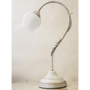 テーブルランプ クラシカル 北欧 ヨーロピアン おしゃれ レトロ アンティーク調 テーブルライト 照明 花型 デザイン アイアン シェード 卓上 デスクライト 【納期C】【akz-yg18207-1t】