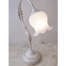 テーブルランプ クラシカル 北欧 ヨーロピアン おしゃれ レトロ アンティーク調 テーブルライト 照明 花型 デザイン アイアン シェード 卓上 デスクライト 【納期C】【akz-yg18207-1t】