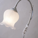 テーブルランプ クラシカル 北欧 ヨーロピアン おしゃれ レトロ アンティーク調 テーブルライト 照明 花型 デザイン アイアン シェード 卓上 デスクライト 【納期C】【akz-yg18207-1t】