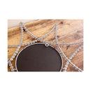 鏡 壁掛け ミラー 壁面 ウォールミラー おしゃれ 星型 ガーリー 姫系 インテリア ロマンチック かわいい スタイリッシュ きらきら ビーズ 【納期C】【akz-ygz19-0466】