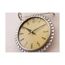 壁時計 壁掛け ティアラ モチーフ デザイン 北欧 ヨーロピアン おしゃれ ガーリー 姫系 ロマン かわいい ウォールクロック クラシック 【納期C】【akz-ygz19-0765】