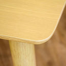 ダイニングテーブル 単品 木製 天然木 4人掛け 北欧 おしゃれ シンプル ナチュラル カントリー カフェ 食卓 机 テーブル 120×75cm 【納期B】【axs120】